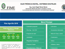 Tablet Screenshot of jagarza.fime.uanl.mx
