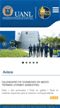 Mobile Screenshot of preparatoria23.uanl.mx