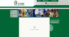 Desktop Screenshot of amarante.fime.uanl.mx