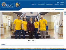 Tablet Screenshot of preparatoria3.uanl.mx