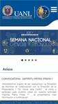 Mobile Screenshot of preparatoria7.uanl.mx