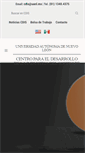 Mobile Screenshot of cdis.uanl.mx